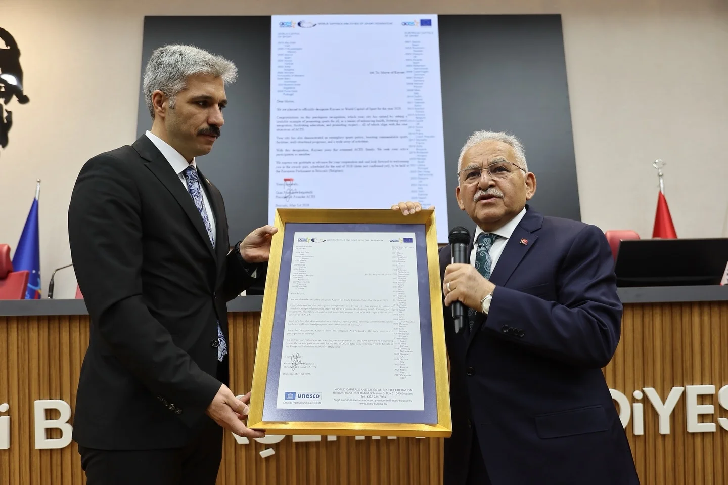 Başkan Büyükkılıç: Artık Kayseri 2029 Dünya Spor Başkenti’dir galeri görseli