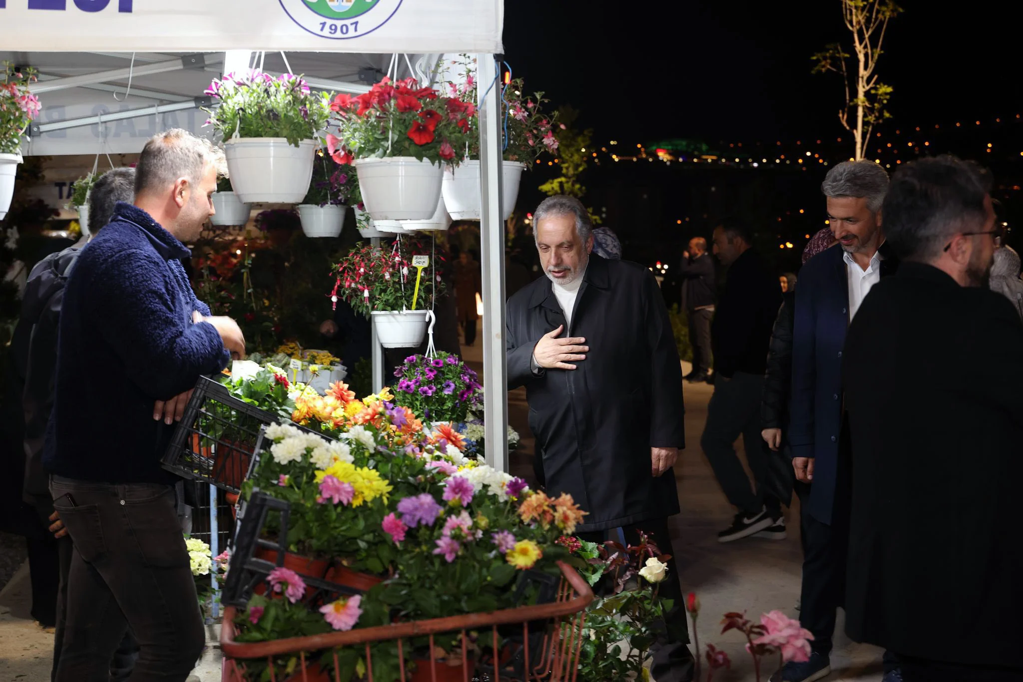Talas Çiçek Şenliği’nde Grup Şantiye rüzgârı galeri görseli