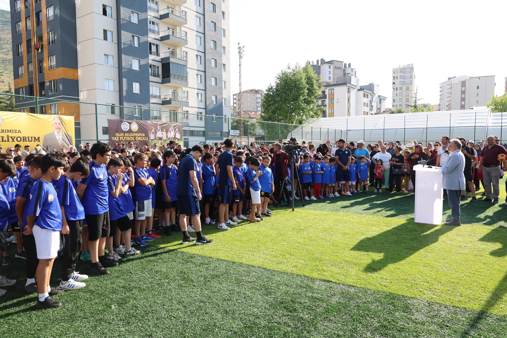 YAZ SPOR OKULLARINA COŞKULU AÇILIŞ galeri görseli