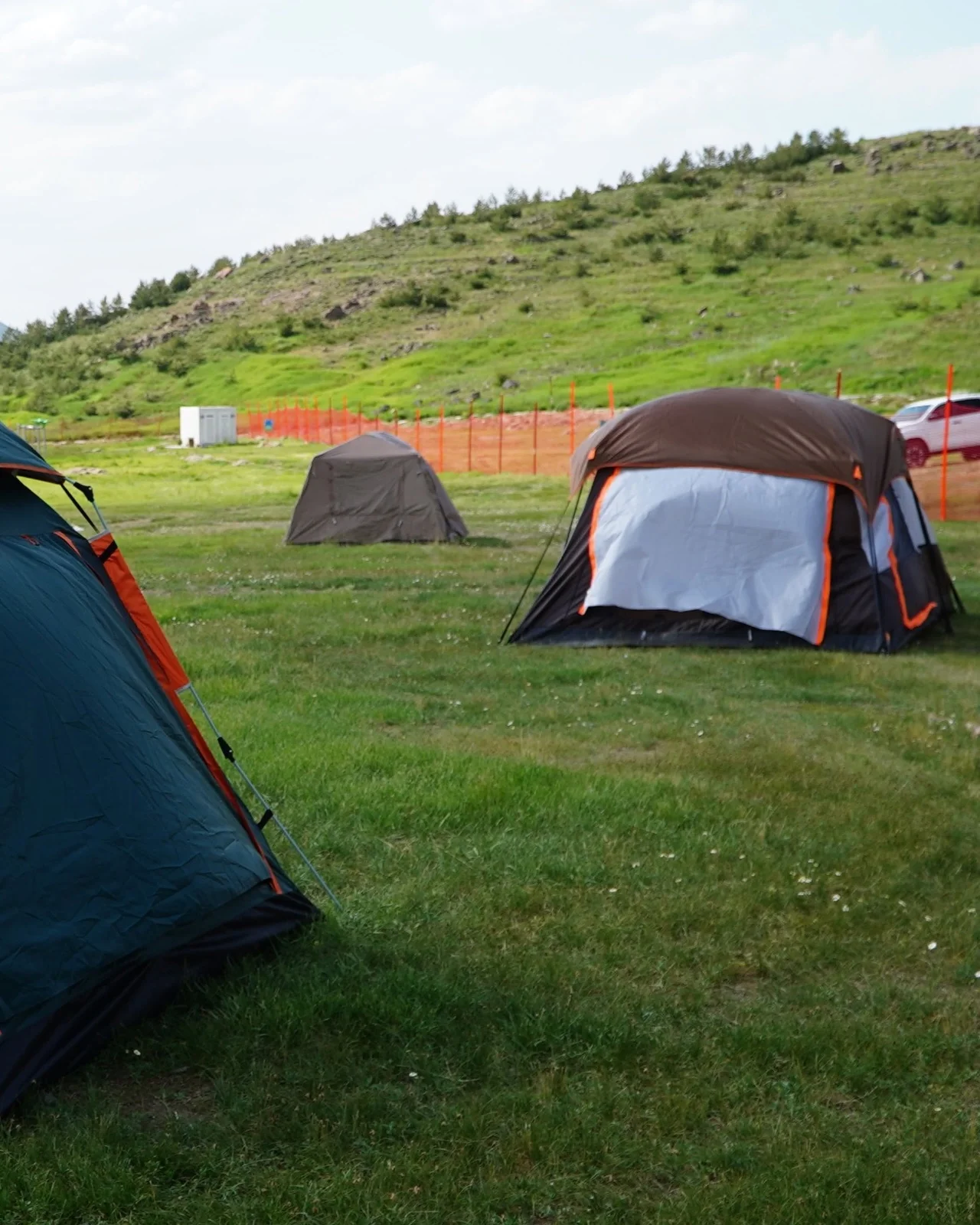 Erciyes'te doğayla iç içe konforlu kamp imkanı