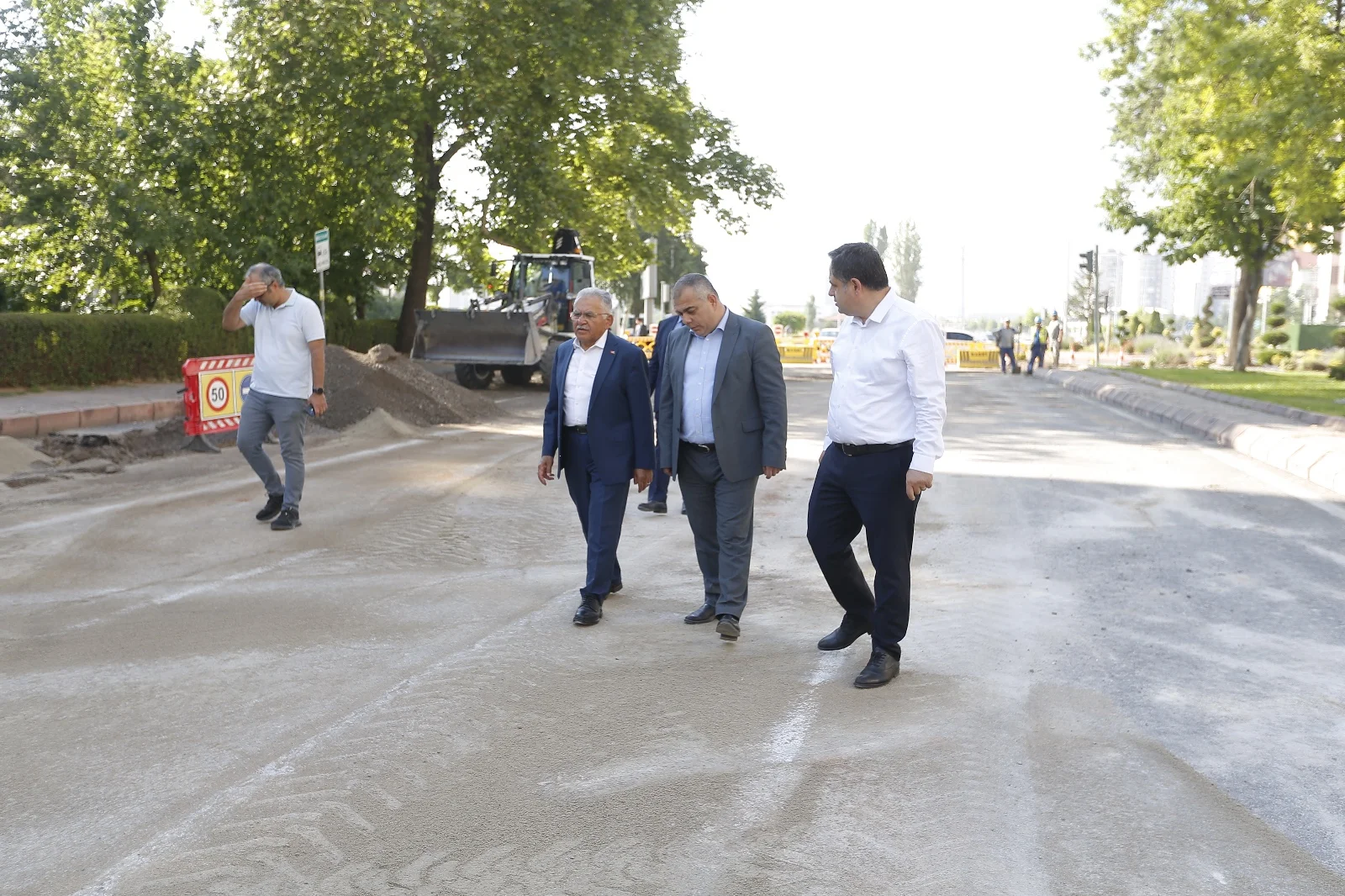 Başkan Büyükkılıç’tan saha incelemesi