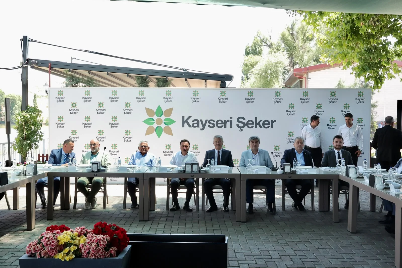 KAYSERİ PROTOKOLÜ KAYSERİ ŞEKER'DE BULUŞTU galeri görseli